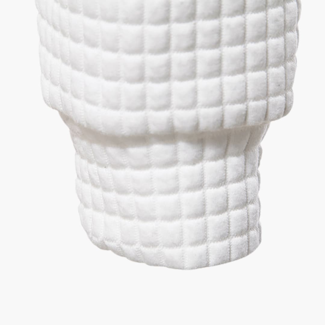 Emmett | Men’s Waffle Knit Hooded Sweatshirt