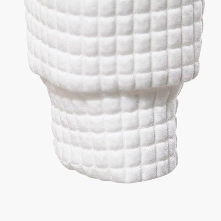 Emmett | Men’s Waffle Knit Hooded Sweatshirt