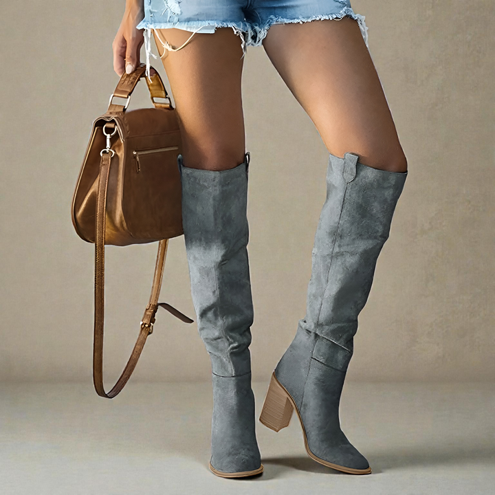 Sabine | Women’s Tall Slouch Knee High Boots