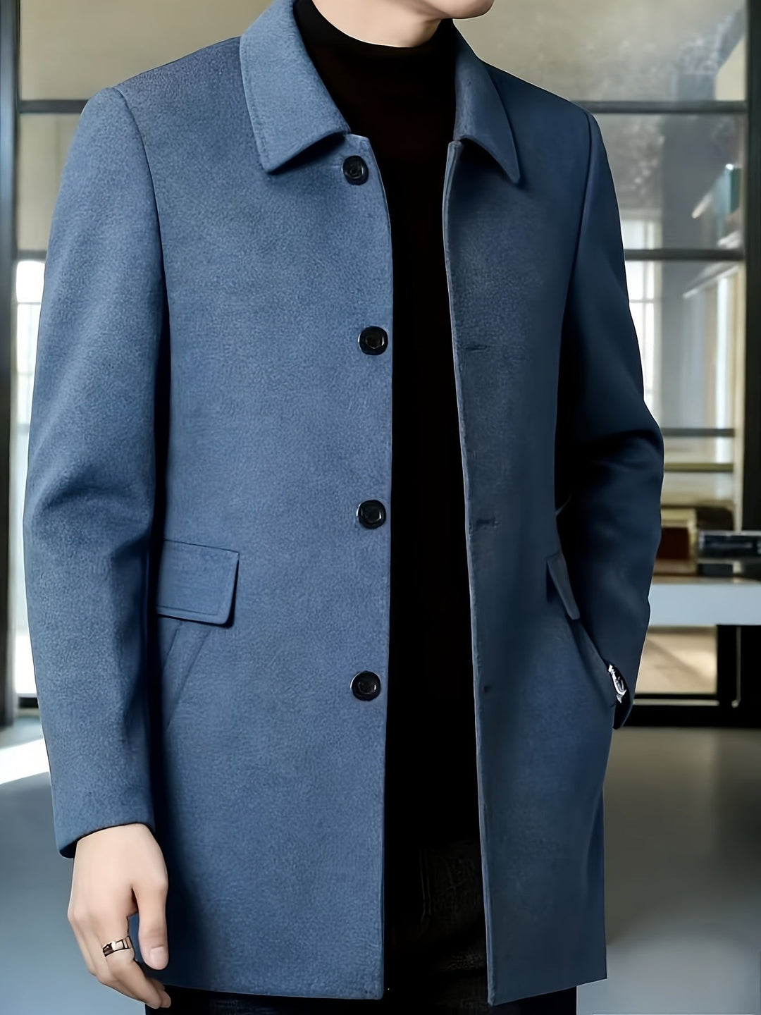 Gideon | Men’s Long Overcoat