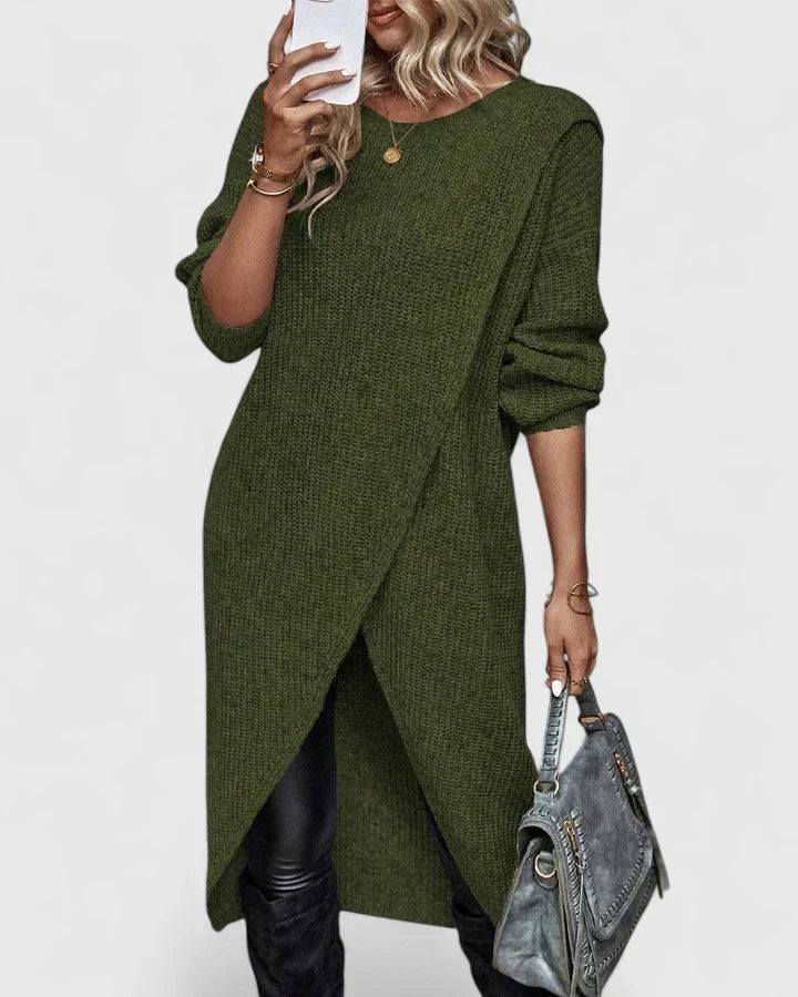 Tallulah | Women’s Wrap Sweater Dress