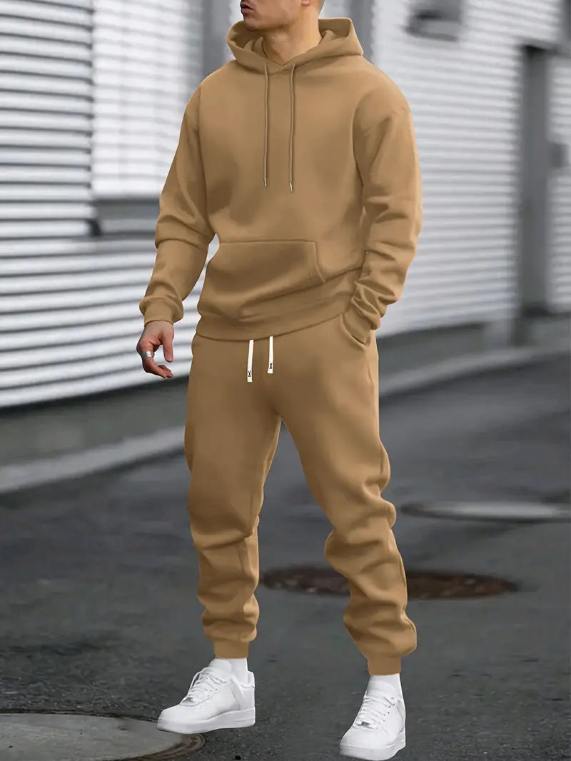 Warren | Men’s Hooded Sweatshirt and Jogger Pants Set