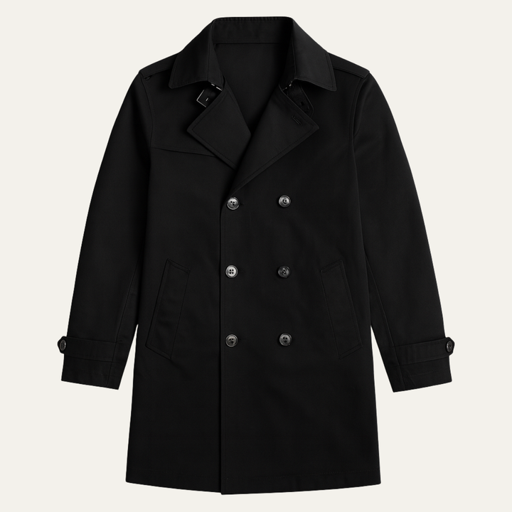 Theo | Men's Double-Breasted Pea Coat