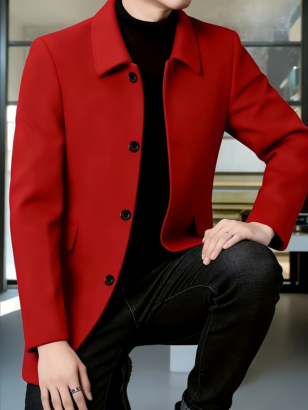 Gideon | Men’s Long Overcoat