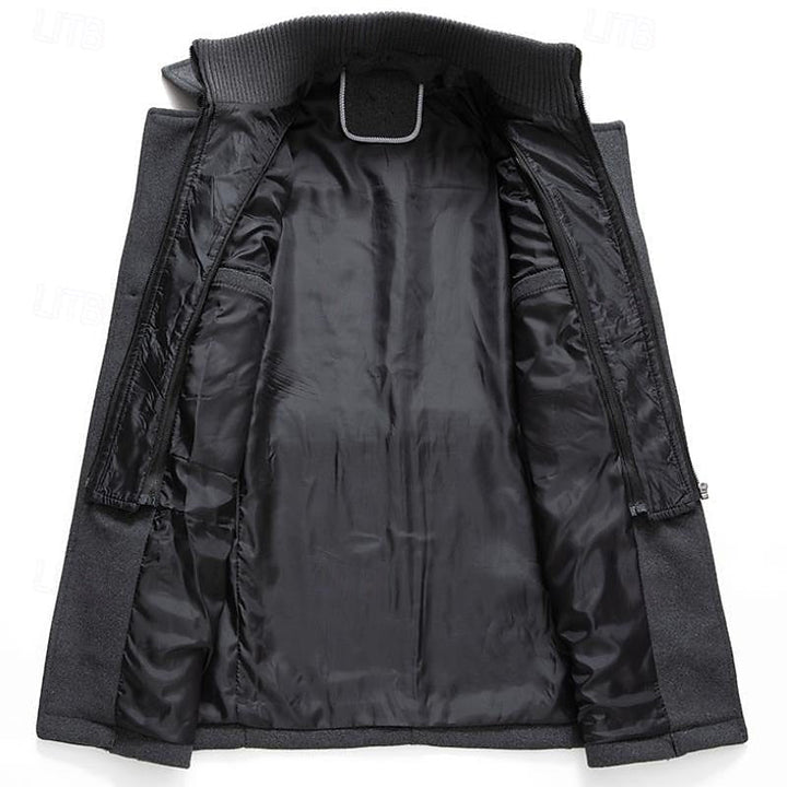 Lucian | Men’s Long Wool Coat