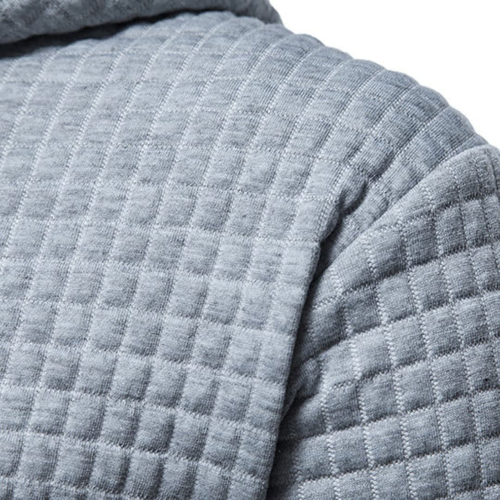 Emmett | Men’s Waffle Knit Hooded Sweatshirt