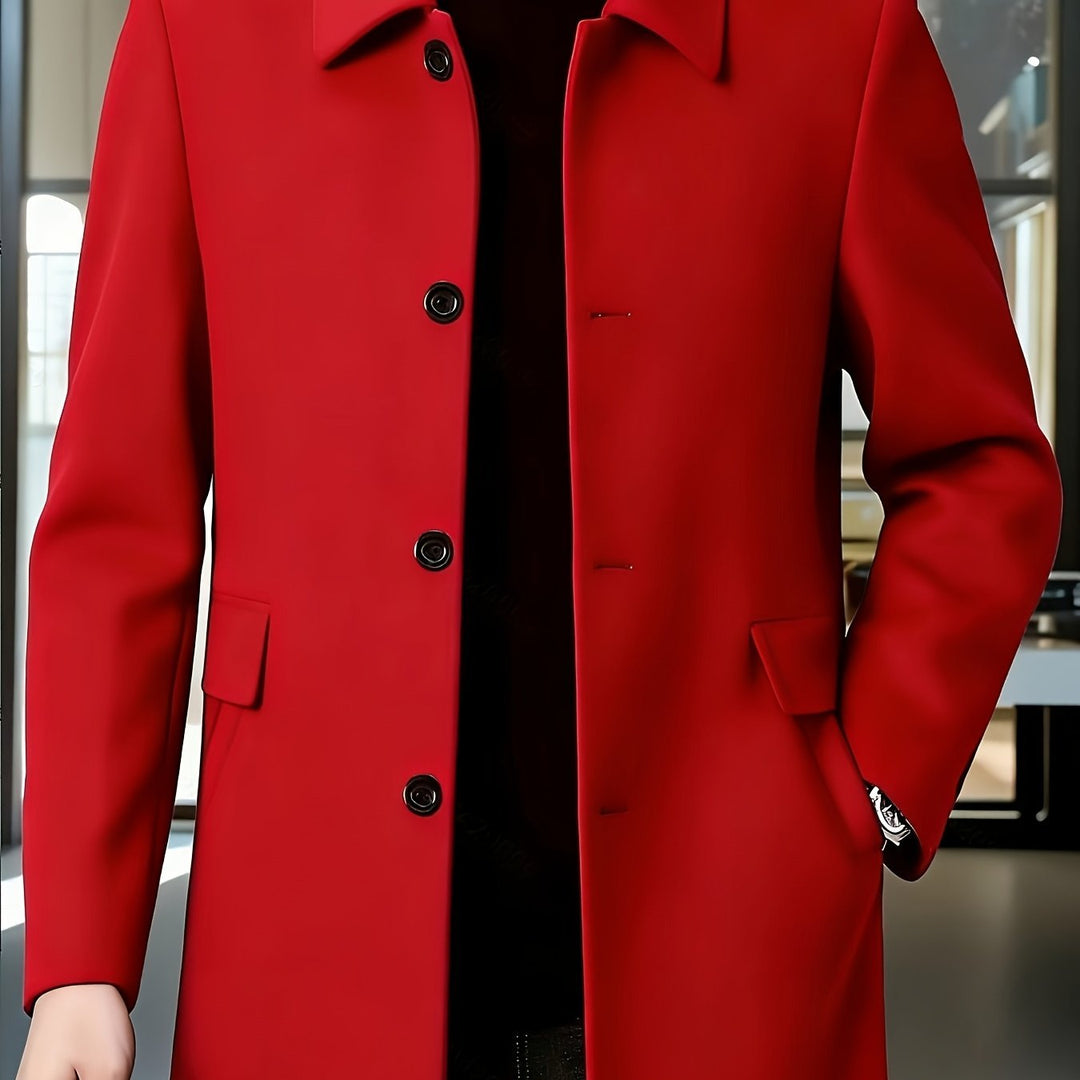 Gideon | Men’s Long Overcoat