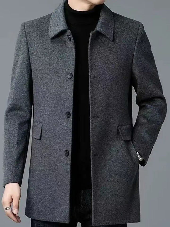 Ansel | Men’s Wool Top Coat