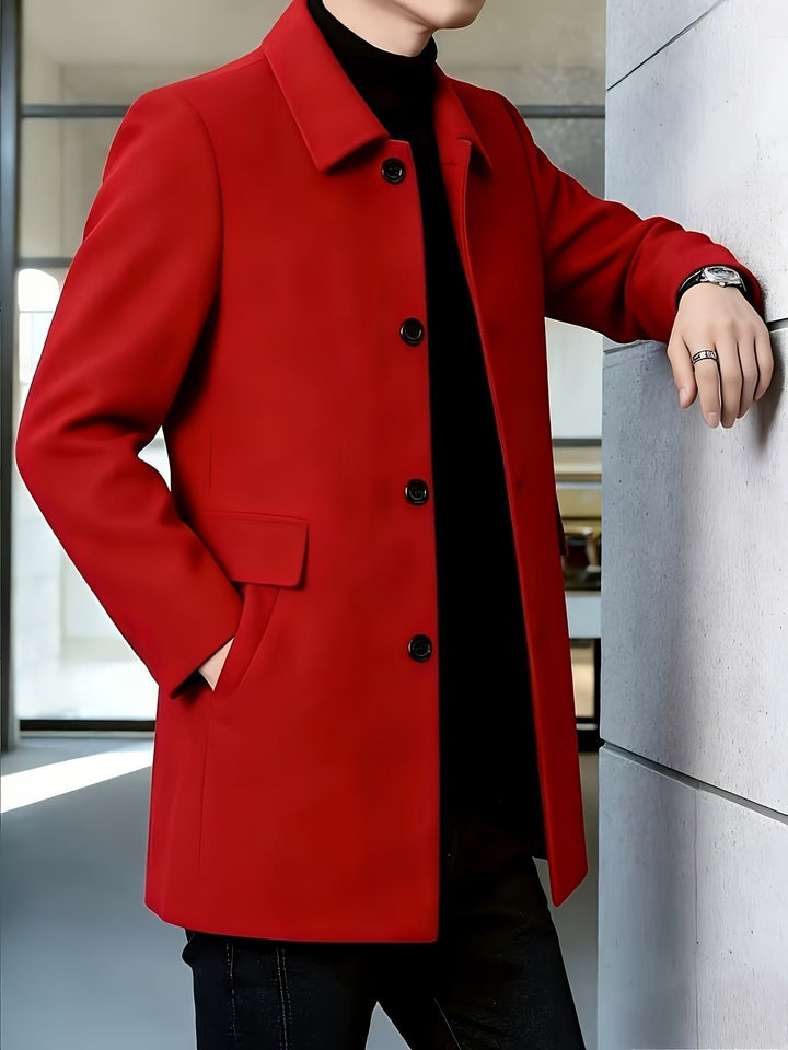 Gideon | Men’s Long Overcoat