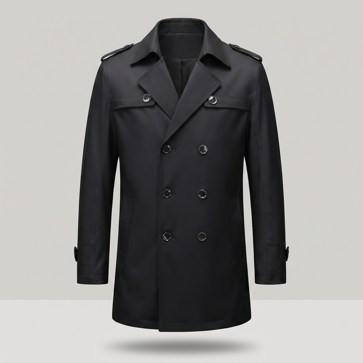 Tobias | Men’s Double Breasted Trench Coat