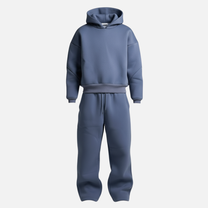 Lucian | Men’s Oversized Hooded Sweatshirt with Wide Leg Sweatpants