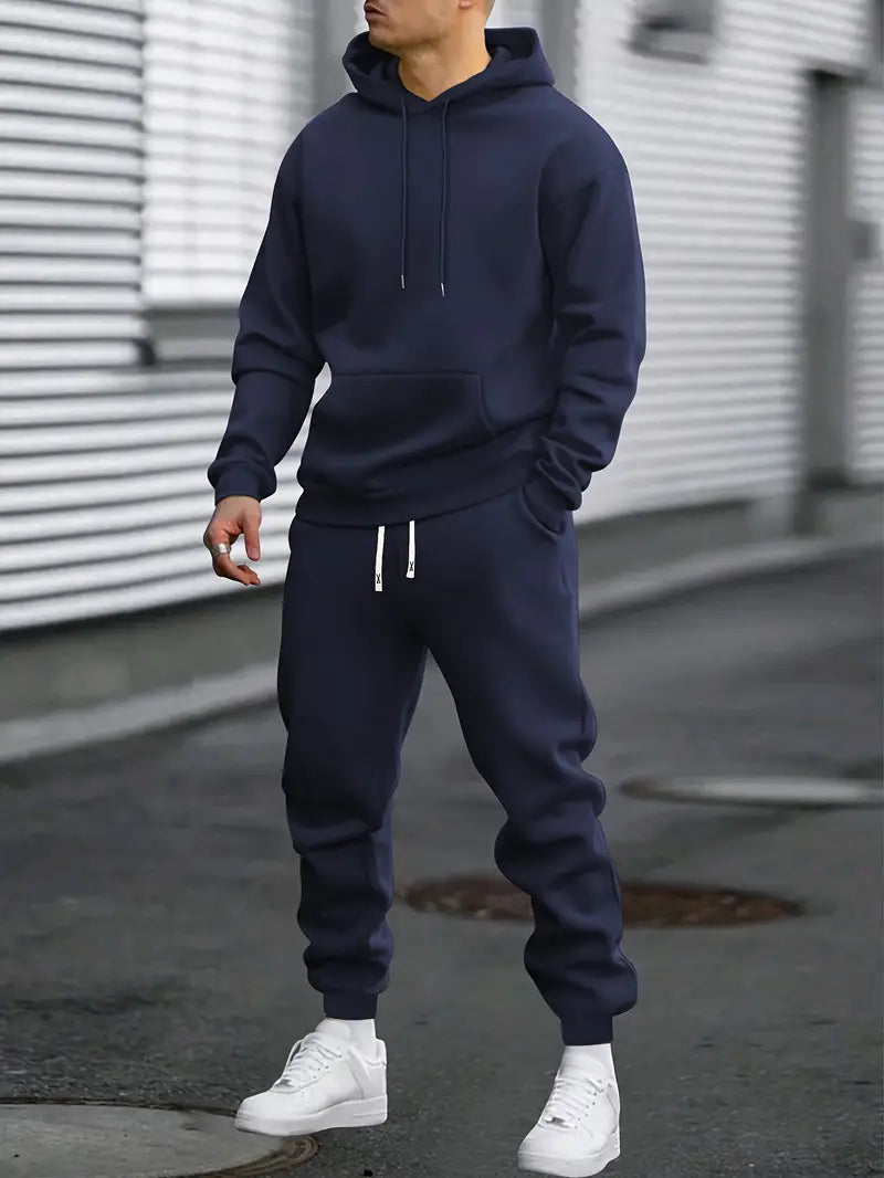 Warren | Men’s Hooded Sweatshirt and Jogger Pants Set