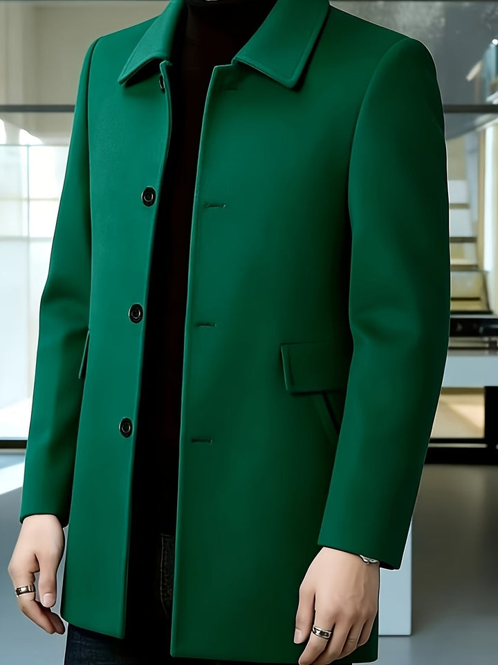 Gideon | Men’s Long Overcoat