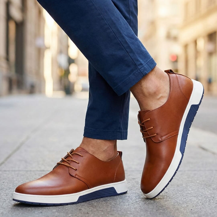 Dominic | Men’s Leather Casual Dress Shoes