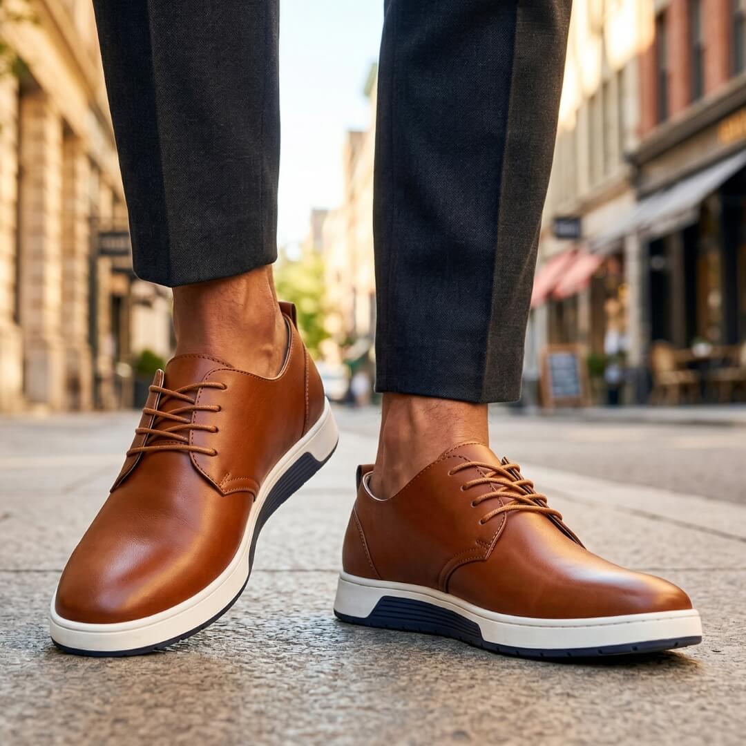 Dominic | Men’s Leather Casual Dress Shoes