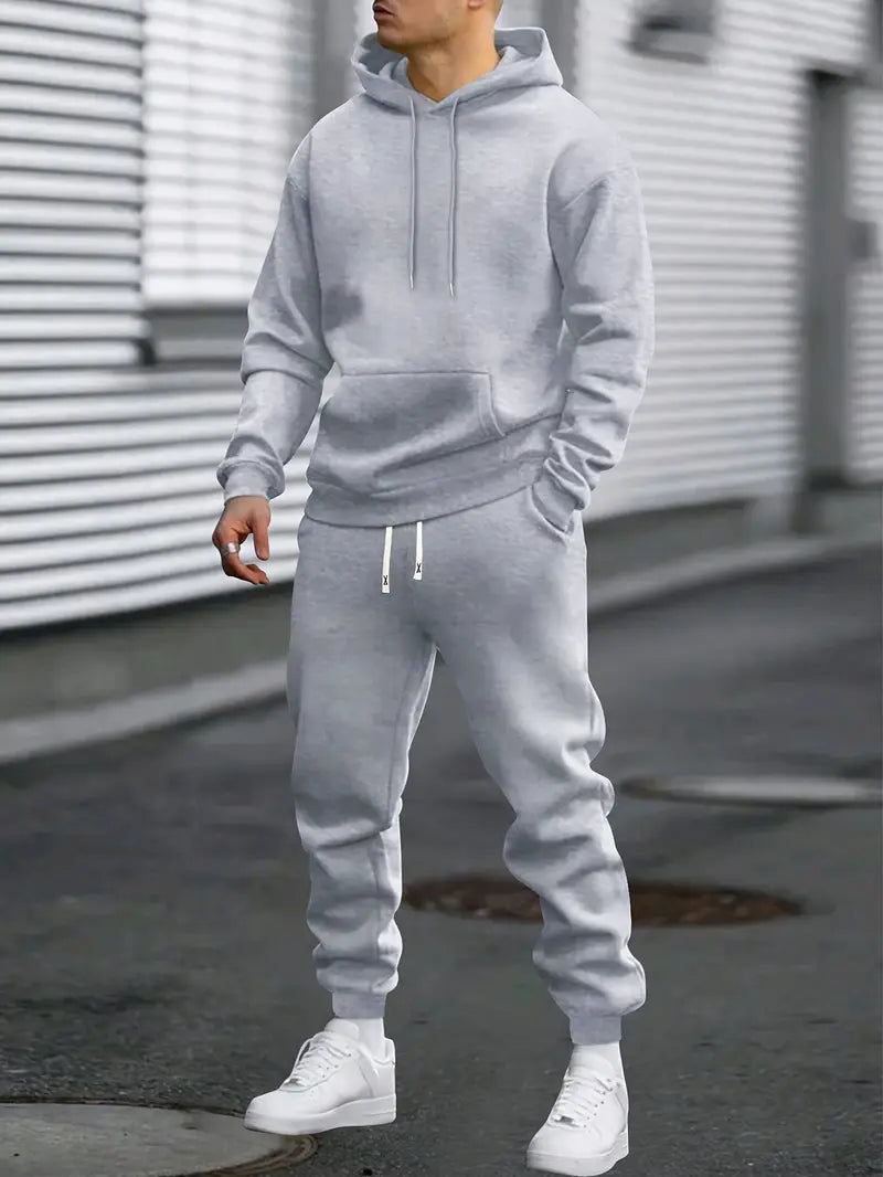 Warren | Men’s Hooded Sweatshirt and Jogger Pants Set