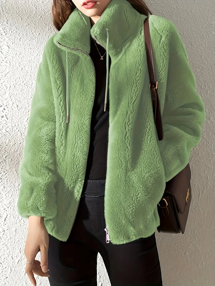 Rosamund | Women’s Fluffy Teddy Fleece Jacket