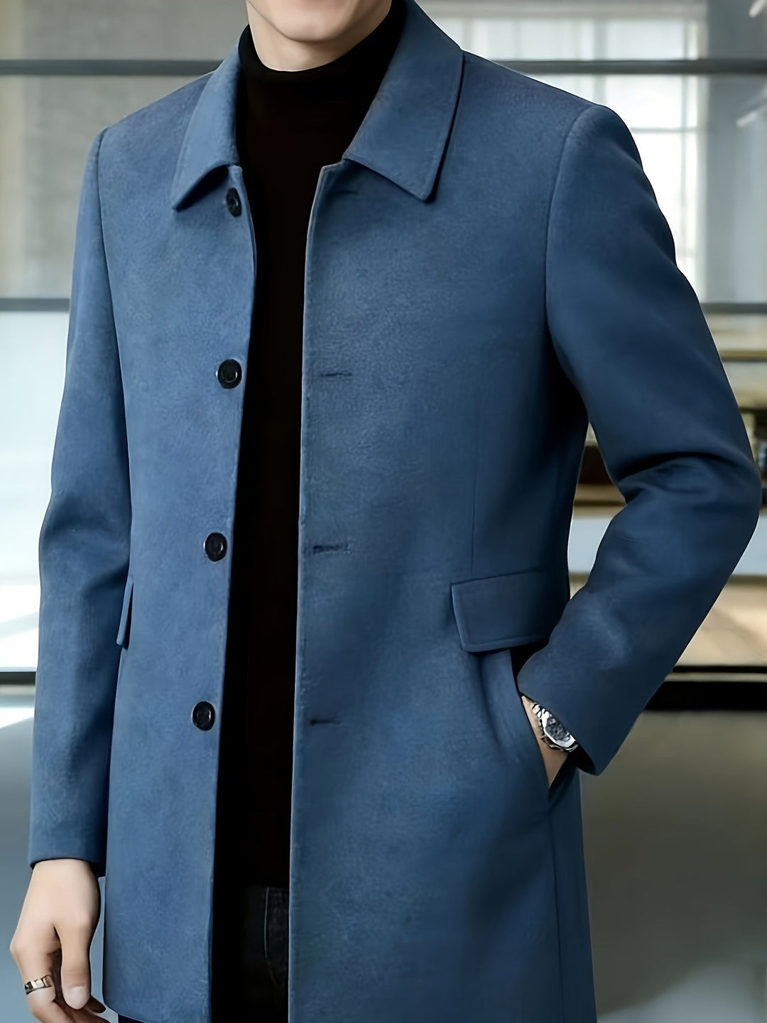 Gideon | Men’s Long Overcoat