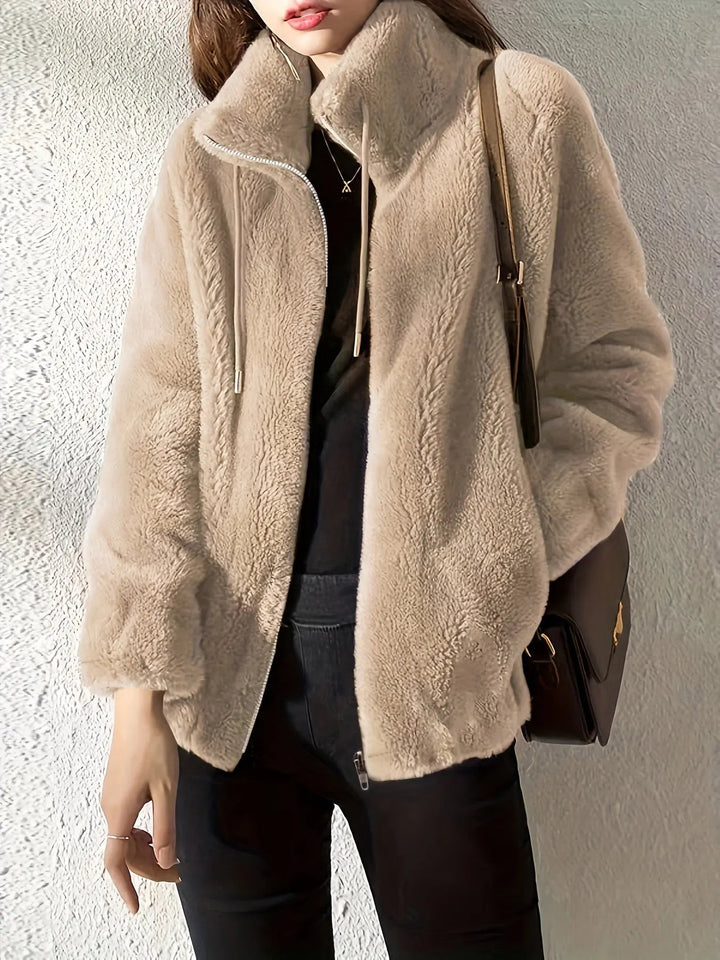 Rosamund | Women’s Fluffy Teddy Fleece Jacket