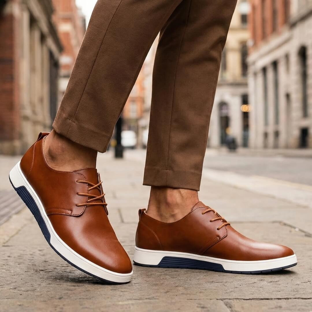 Dominic | Men’s Leather Casual Dress Shoes