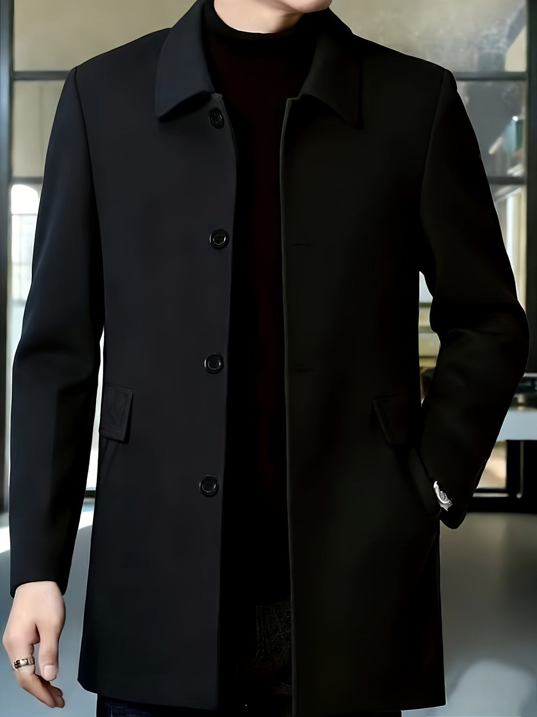 Gideon | Men’s Long Overcoat
