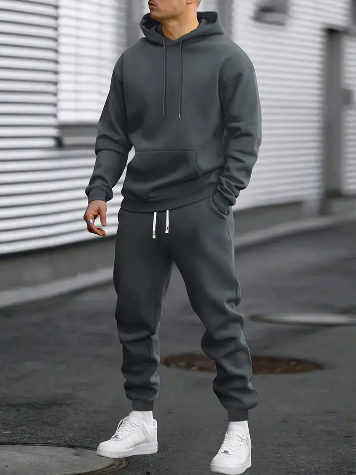Warren | Men’s Hooded Sweatshirt and Jogger Pants Set