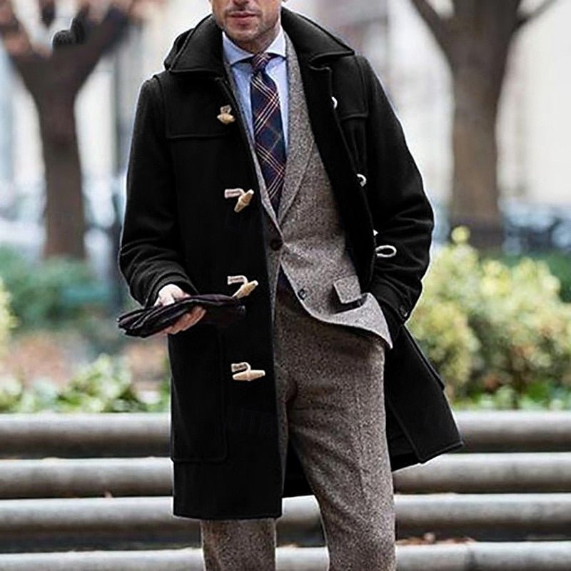 Soren | Men’s Winter Hooded Duffle Coat