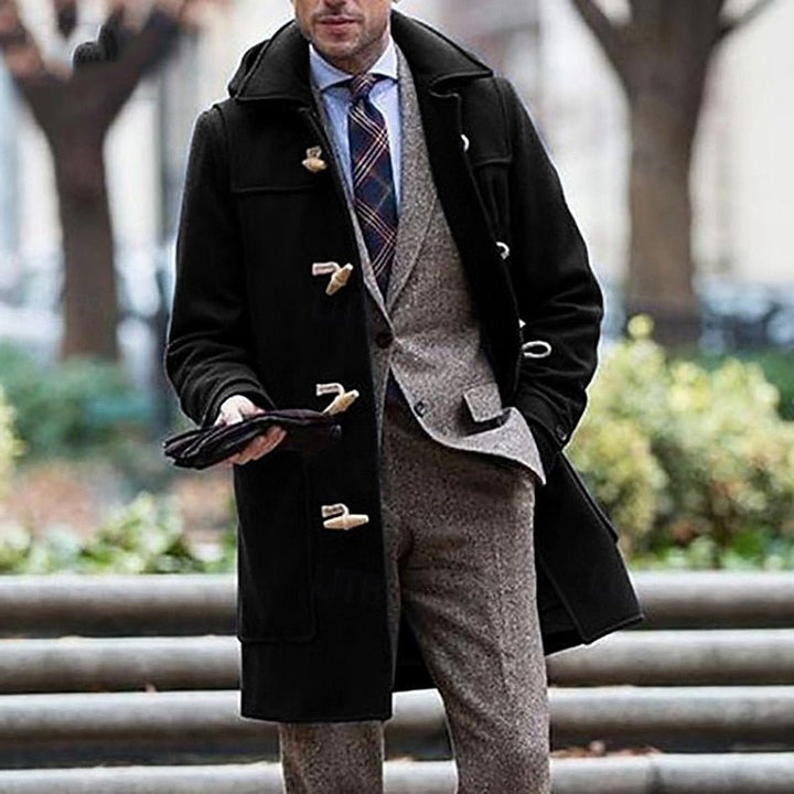 Soren | Men’s Winter Hooded Duffle Coat