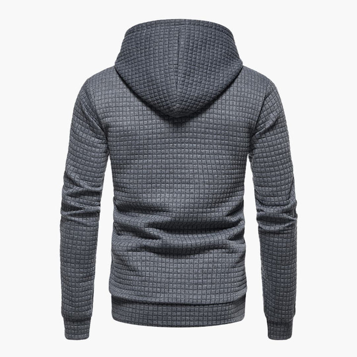 Emmett | Men’s Waffle Knit Hooded Sweatshirt