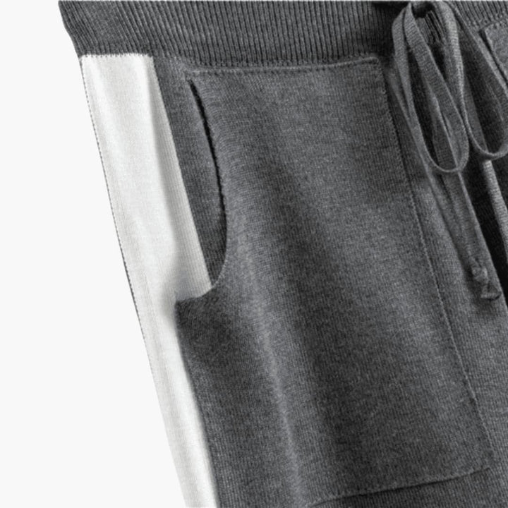 Beatrice | Women's Crew Neck Sweater Jogger Pants Set