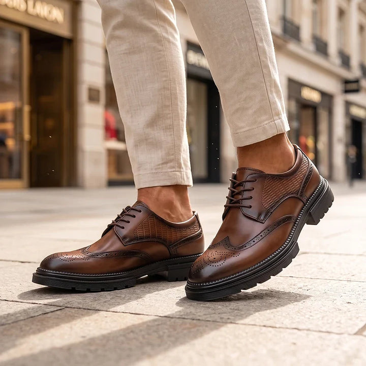 Everett | Men’s Leather Brogue Shoes