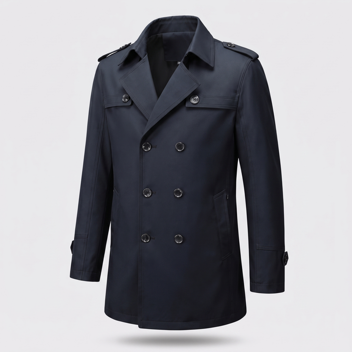 Tobias | Men’s Double Breasted Trench Coat