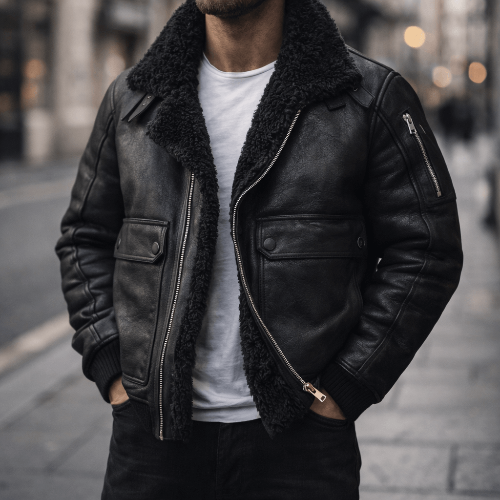 Bastian | Men’s Shearling Jacket