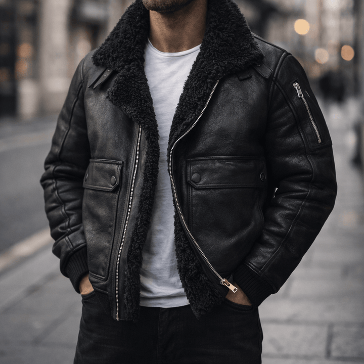 Bastian | Men’s Shearling Jacket