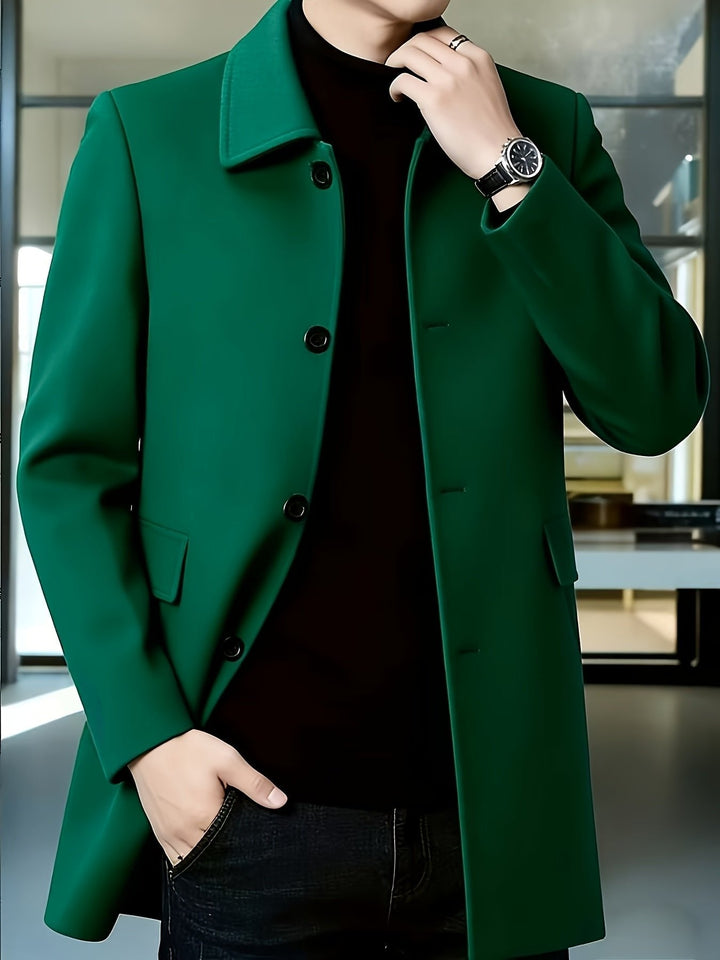 Gideon | Men’s Long Overcoat