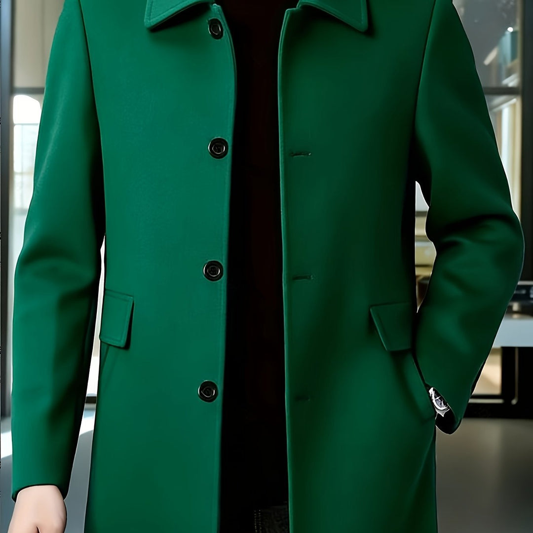 Gideon | Men’s Long Overcoat