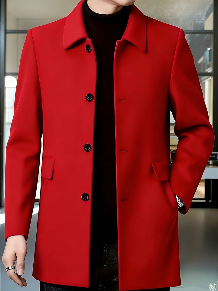Gideon | Men’s Long Overcoat