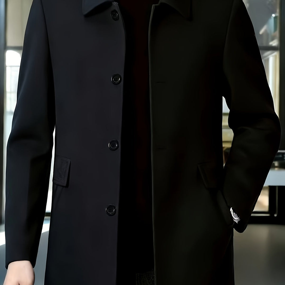 Gideon | Men’s Long Overcoat