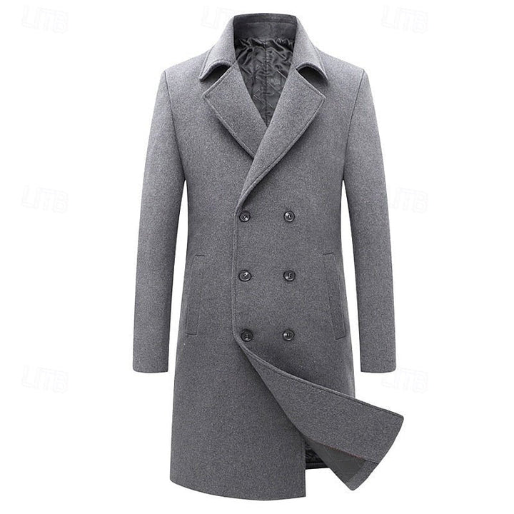Everett | Men’s Double Breasted Wool Coat