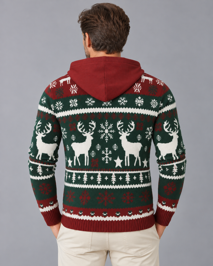 Beckett | Men’s Hooded Christmas Sweater