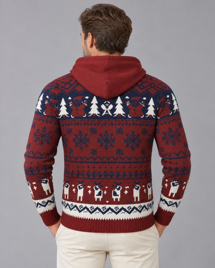 Beckett | Men’s Hooded Christmas Sweater