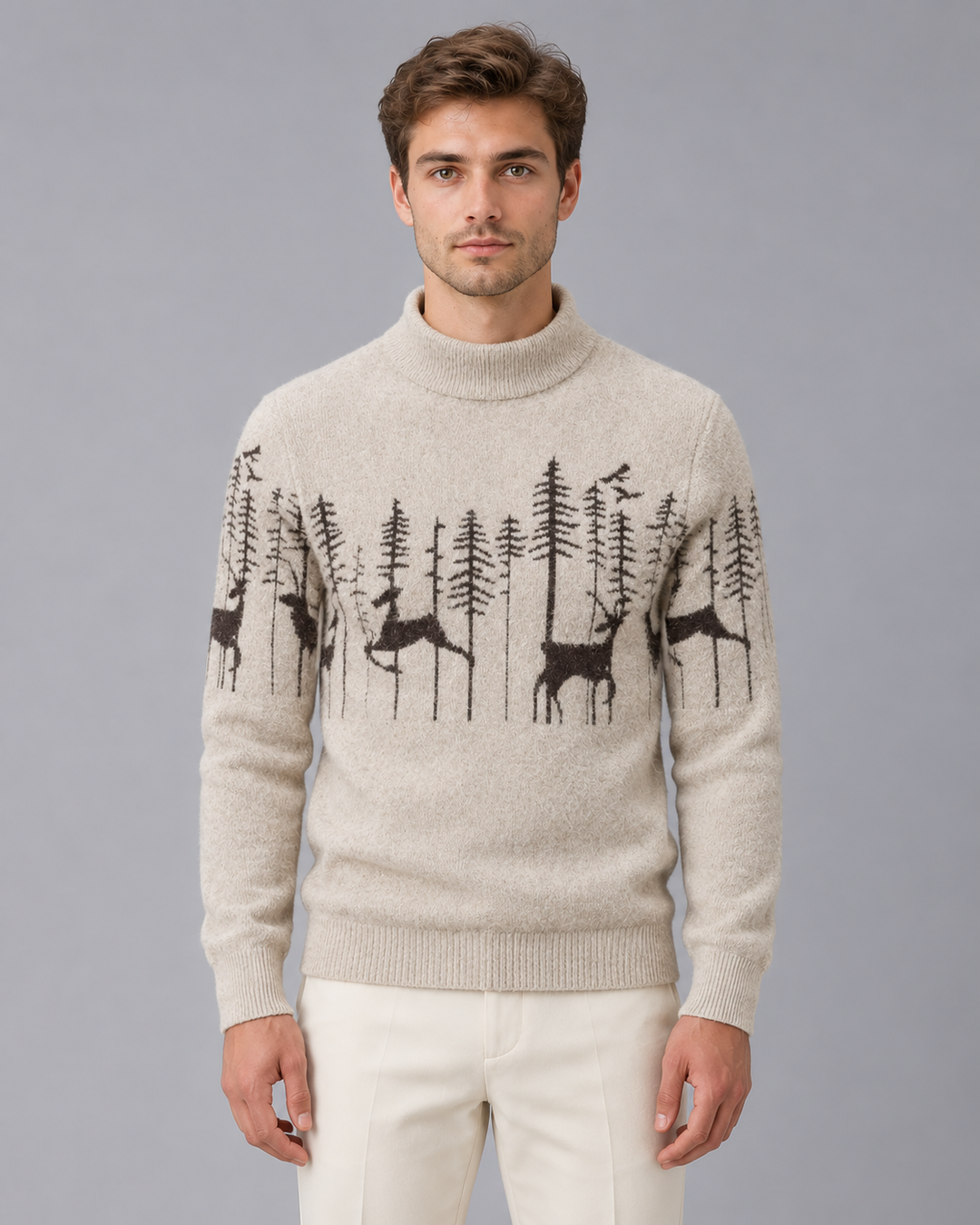 Weston | Men’s Christmas Turtleneck Sweater