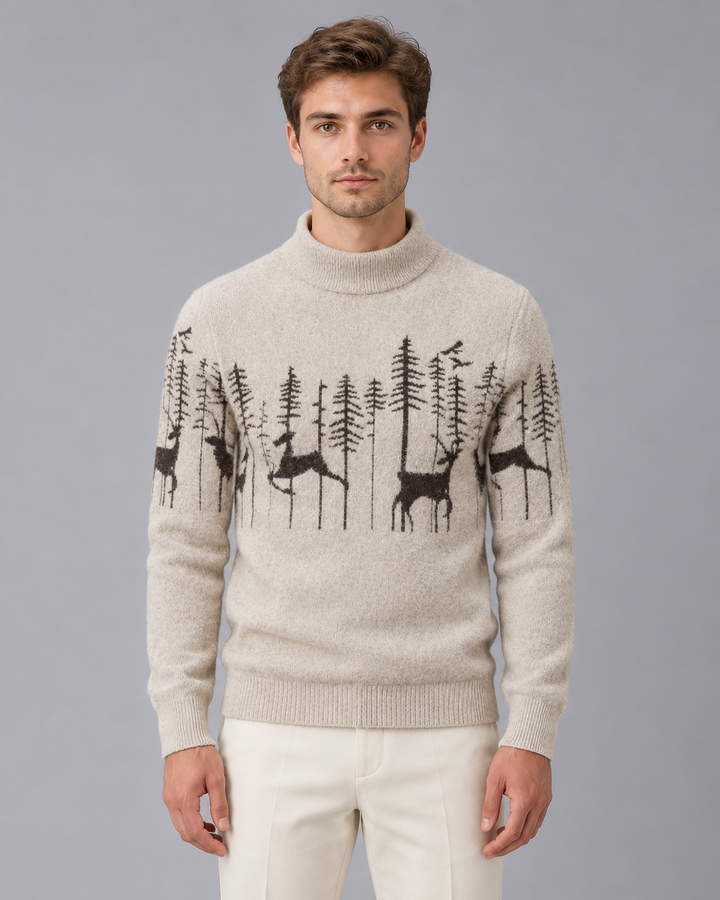 Weston | Men’s Christmas Turtleneck Sweater