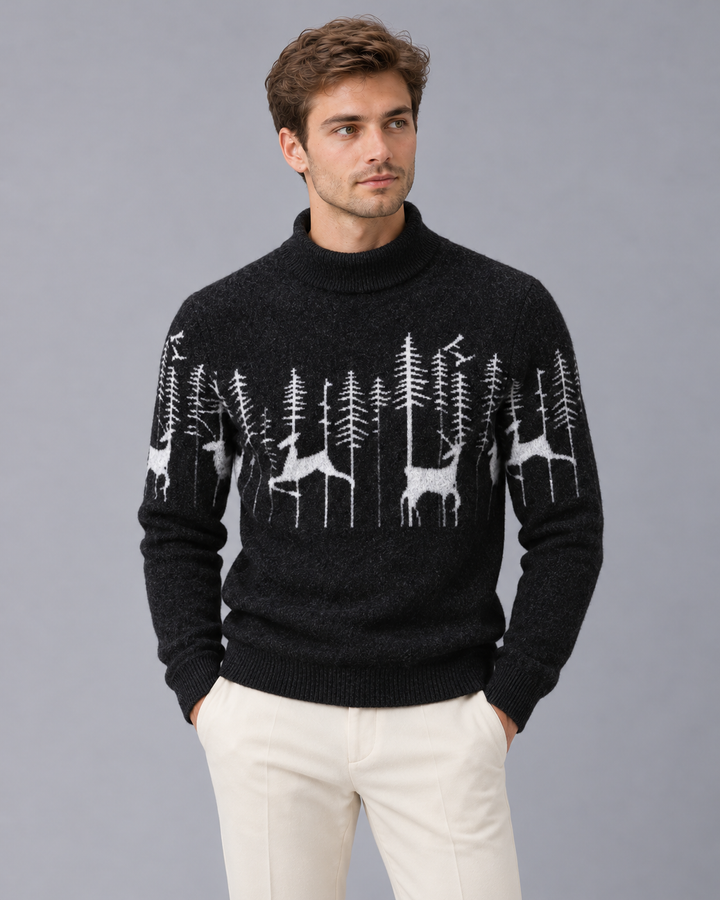 Weston | Men’s Christmas Turtleneck Sweater