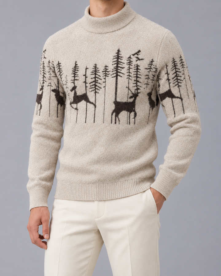 Weston | Men’s Christmas Turtleneck Sweater