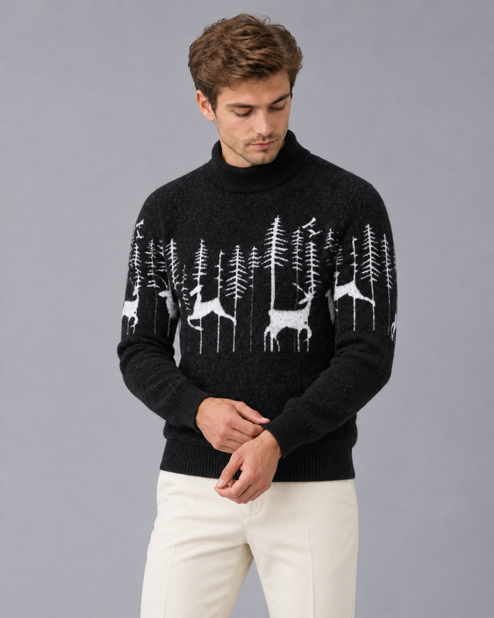 Weston | Men’s Christmas Turtleneck Sweater