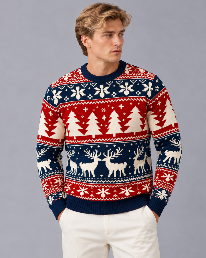 Grayson | Men’s Fair Isle Christmas Sweater