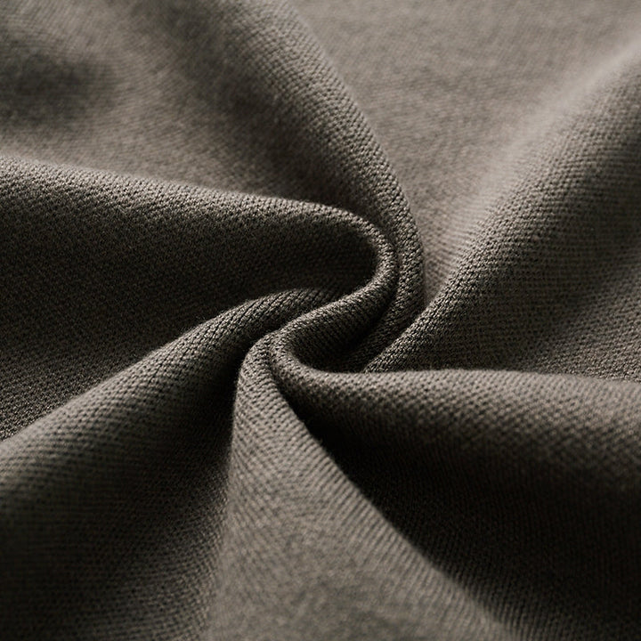 Elias | Men's Relaxed Fit V-Neck Cardigan with Striped Sleeve Detail