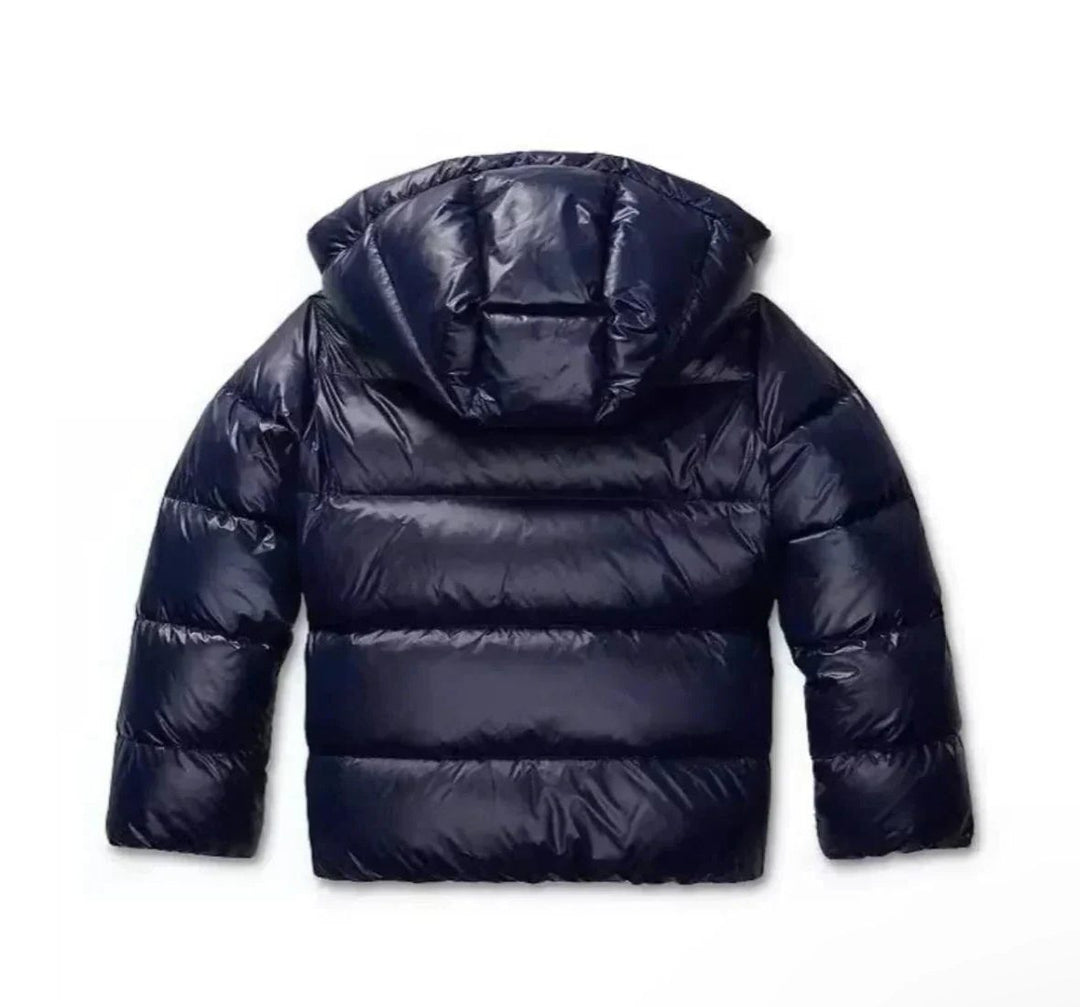 Beatrix | Women's Cropped Puffer Jacket with Hood and High Neck