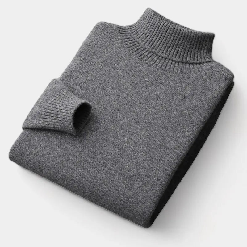 Edmund | Men’s Merino Wool Turtleneck Sweater